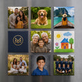 9 2.5 x 2.5” Square Custom Photo Magnets