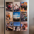 9 2.5x3.5” Rectangular Custom Photo Magnets