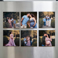 6 2.5 x 2.5” Square Custom Photo Magnets